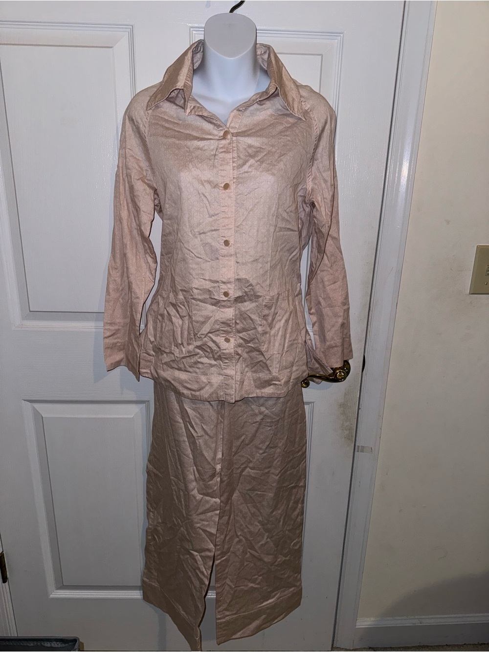 Barefoot Dreams‎ Button-Front long sleeve Pajama Set